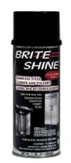 Brite Shine Stainless Steel Cleaner & Polish-Oil Based-Vanilla Scent-11 oz.-12/Case