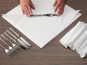Hoffmaster Liner White No Fold Dinner Napkin-300 Each-4/Case