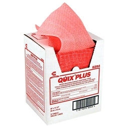 Chicopee 20" X 13.5" Quix Plus-Medium Duty-Pink Towel-1 Piece-72/Box-1/Case