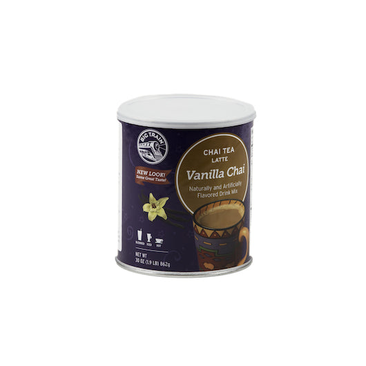 Big Train Vanilla Chai Tea Latte Drink Mix-1.9 lb.-6/Case