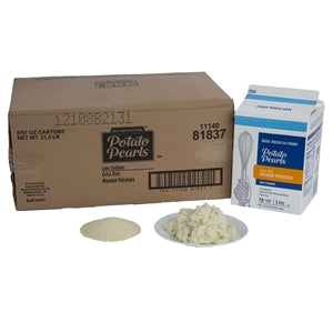 Baf Potato Pearls Low Sodium Extra Rich Mashed Potatoes-3.55 lb.-6/Case