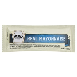 Heinz Mayonnaise Single Serve 500 Count-13.2 lb.-1/Case