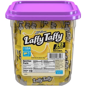 Laffy Taffy Banana Taffy-0.34 oz.-145/Box-8/Case