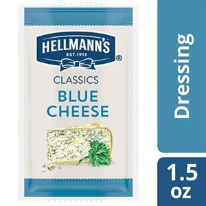 Hellmann's Classics Blue Cheese Salad Dressing Single Serve-1.5 fl oz.-102/Case
