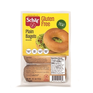 Schar Gluten Free Plain Bagel-14.1 oz.-4/Case