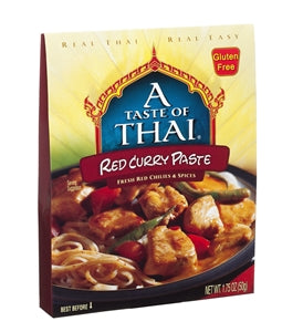 A Taste Of Thai Base Red Curry-1.75 oz.-6/Box-4/Case