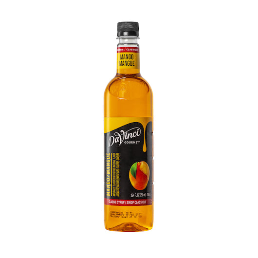 Davinci Gourmet Syrup Mango Flavored-750 Milliliter-4/Case