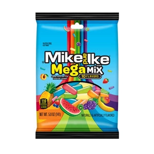 Mike & Ike Mega Mix Peg Bag-5 oz.-12/Case