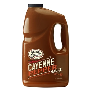 Sauce Craft Cayenne Pepper Sauce Bulk-1 Gallon-2/Case