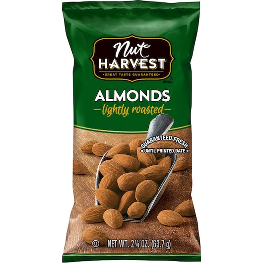 Frito Lay Nut Harvest Almonds-2.25 oz.-48/Case