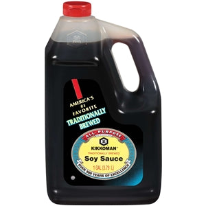 Kikkoman Soy Sauce Bulk-1 Gallon-4/Case
