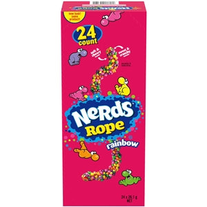 Nerds Rainbow Rope-0.92 oz.-24/Box-12/Case