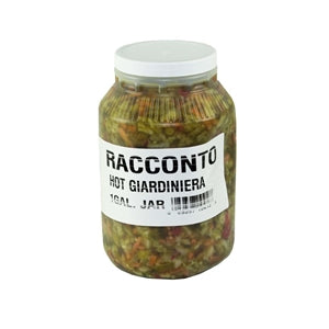 Racconto Peppers Hot Giardiniera-1 Gallon-4/Case