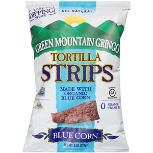 Green Mountain Tortilla Chips Organic Blue-0.5 lb.-12/Case