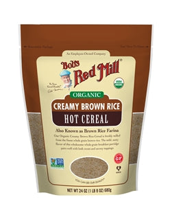 Bob's Red Mill Natural Foods Inc Organic Brown Rice Hot Cereal-24 oz.-4/Case