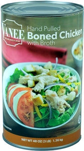 Vanee Boned Chicken-48 oz.-12/Case