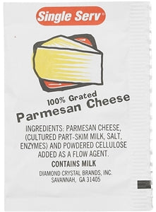 Single Serv Parmesan Cheese Pouch-3.5 Gram-200/Case