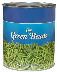 Commodity Fancy 4 Sieve Green Beans-#10 Can-6/Case