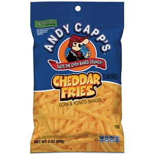 Andy Capp Andy Capp Cheddar Fries Unpriced-3 oz.-35/Case