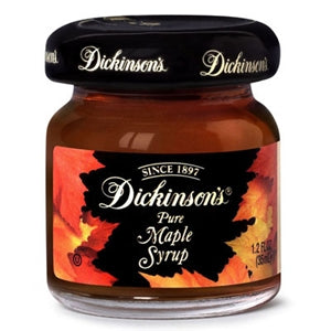 Dickinson Pure Maple Syrup-1.6 oz.-72/Case