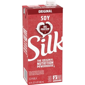 Silk Aseptic Original Soy Milk-946 Milileter-6/Case