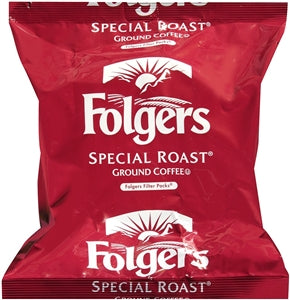 Folgers Regular Special Roast Coffee Filter Pack-0.9 oz.-160/Case