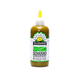 Yellowbird Foods Serrano Sauce-19.6 oz.-6/Case
