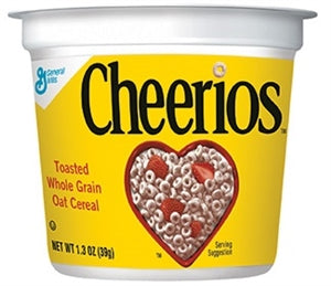 Cheerios Gluten Free Single Serve Cereal-1.3 oz.-60/Case