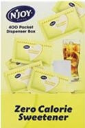 Wee-Cal Domino Yellow Packets Sugar-1 Each-2000/Case