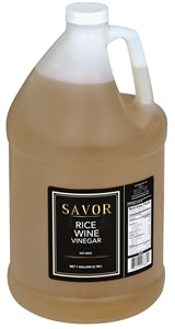 Savor Imports Unseasoned Rice 4.5% Vinegar Bulk-1 Gallon-4/Case
