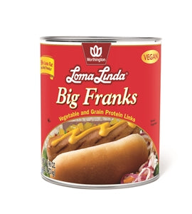 Loma Linda Big Franks Plant Based 6/96 Oz.
