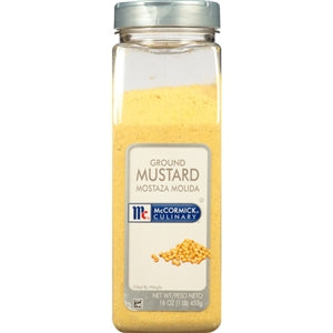 Mccormick Ground Culinary Mustard-1 lb.-6/Case