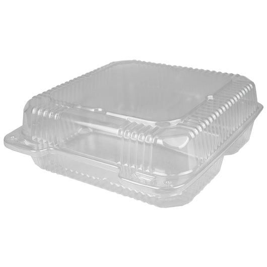 Durable Packaging 3 Compartment Container 9" X 9"-200 Each-200/Box-1/Case