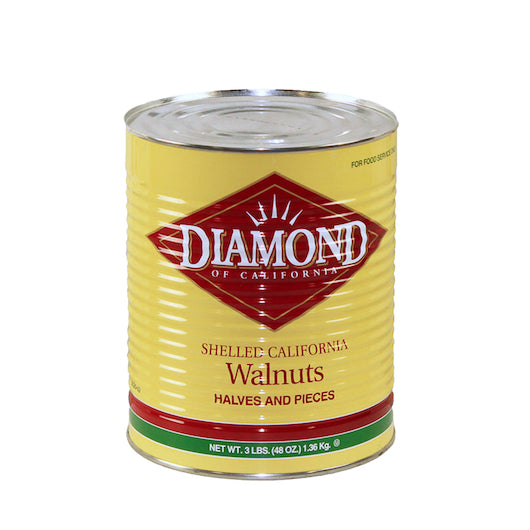 Diamond Walnut Hlvs/Pcs-3 lb.-6/Case