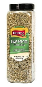 Durkee Lime Pepper Seasoning-20 oz.-6/Case