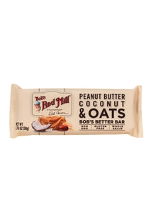 Bob's Red Mill Natural Foods Inc Peanut Butter Coconut And Oats Bar-1.76 oz.-12/Box-12/Case