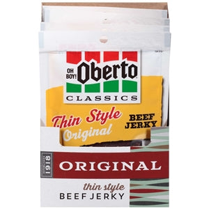 Oberto Classic Thin Style Original Beef Jerky 64/1.2 Oz.