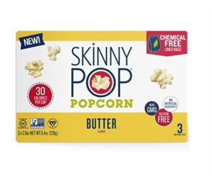 Skinnypop Popcorn Butter Flavored-8.4 oz.-12/Case