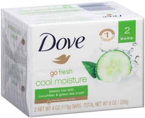 Dove Bar Soap Cool Moisture-7.5 oz.-12/Case