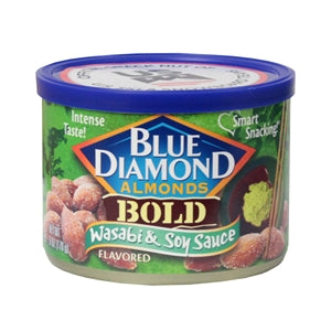 Blue Diamond Almonds Almonds Wasabi & Soy Sauce 6 Oz-6 oz.-12/Case