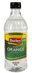 Durkee Extract Orange Pure-16 fl oz.-6/Case