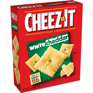 Cheez-It White Cheddar Crackers-7 oz.-12/Case