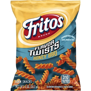 Fritos Honey Bbq Corn Chips-2 oz.-64/Case