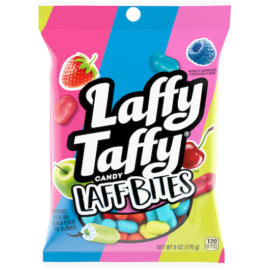 Laffy Taffy Bites Peg Bag-6 oz.-10/Case