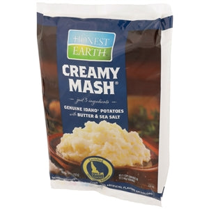Idahoan Foods Honest Earth Creamy Mashed Potates With Butter & Sea Salt-26 oz.-8/Case