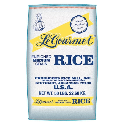 Producers Rice Mill Rice Medium Grain 4%-50 lb.
