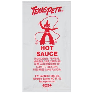Texas Pete Hot Sauce Single Serve-200 Each