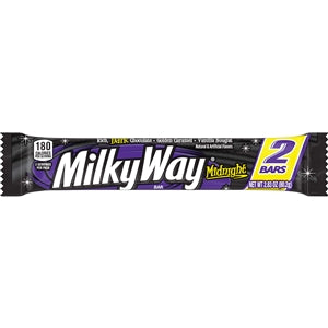 Milky Way Candy Midnight Share Pack-2.83 oz.-24/Box-6/Case