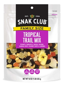 Snak Club Century Snacks Family Size Tropical Mix-1 Each-6/Case