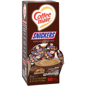 Snickers Liquid Coffee Mate Snickers Single Serve Liquid Creamer-18.7 fl oz.s-4/Case ...